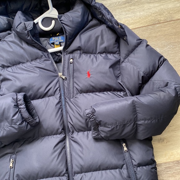 Polo Water-Repellent Down Jacket - Picture 5 of 13